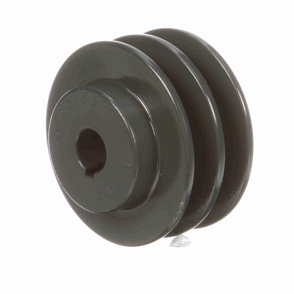2 Groove Cast Iron Fhp - Finished Bore Sheave, 2AK30X5/8